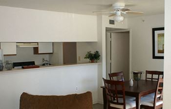 open kitchen at Valley Ridge Apartment Homes in Lewisville, TX