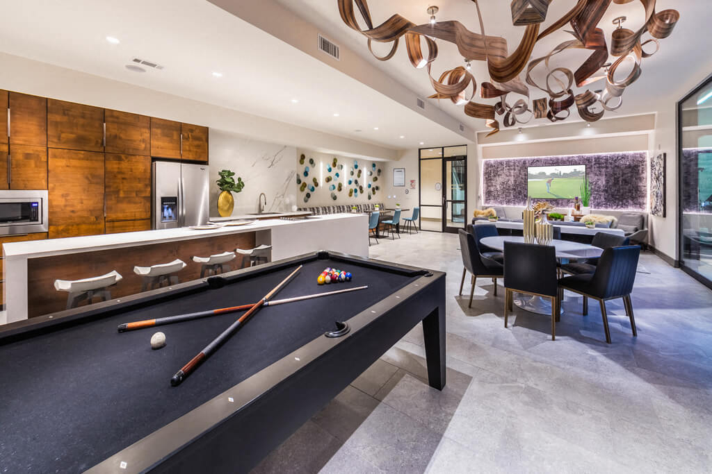 billiards at Inwood Apartments in Dallas, TX
