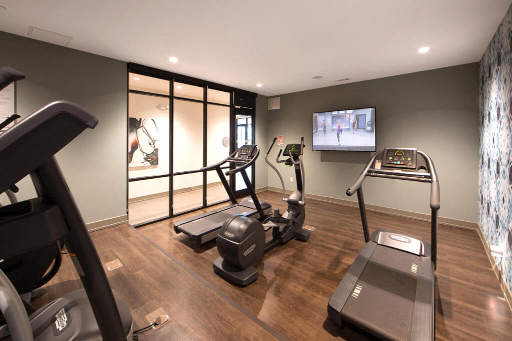 treadmills at Inwood Apartments in Dallas, TX