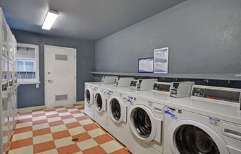 laundry center at Turnleaf Apartments in San Jose, CA