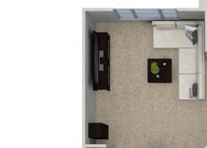 A3A 1 bedroom 1 bathroom floorplan at Talia Apartments in Marlborough, MA