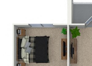 3 bedroom 2 bath floorplan C1 for Talia Apartments in Marlborough, MA