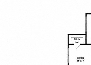 Three bedroom two bathroom C1 Floorplan at River Pointe at Den Rock Apartments in Lawrence, MA