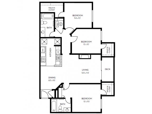 The Mesa Floor Plan 3