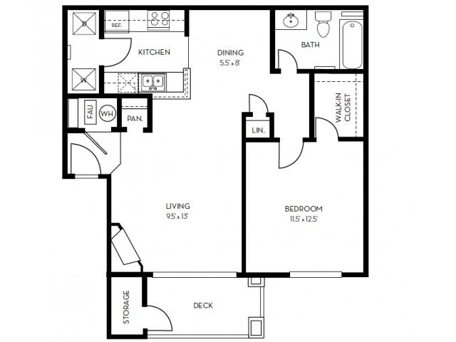 The Vista Floor Plan 1