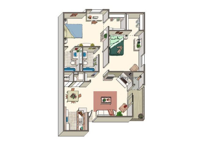 The Nantucket Floor Plan 4