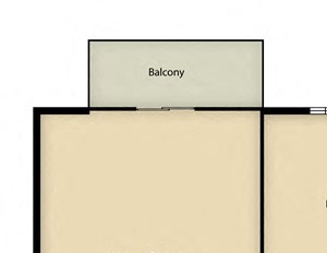 Caoba 3 bedroom floor plan | Coral West Apartments Miami FL
