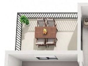 3d 1 bedroom floor plan | District West Gables Apartments in West Miami, Florida