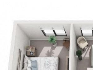 3d 2 bedroom floor plan | District West Gables Apartments in West Miami, Florida