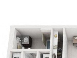 3D Studio floor plan | District West Gables Apartments in West Miami, Florida
