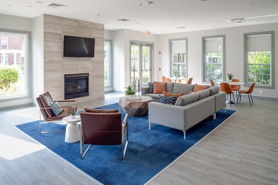 wifi lounge at The Montgomery Apartments in Bethesda, MD