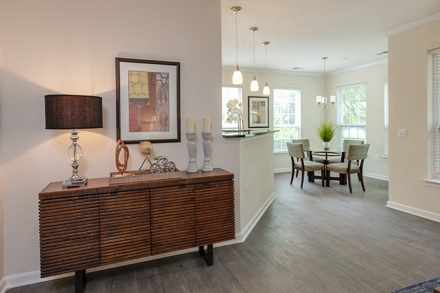 wood like flooring at The Montgomery Apartments in Bethesda, MD