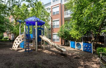 tot lot at The Montgomery Apartments in Bethesda, MD