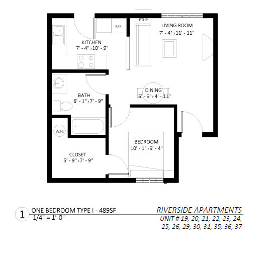 Floor Plans Of Riverside Apartments In Prineville Or