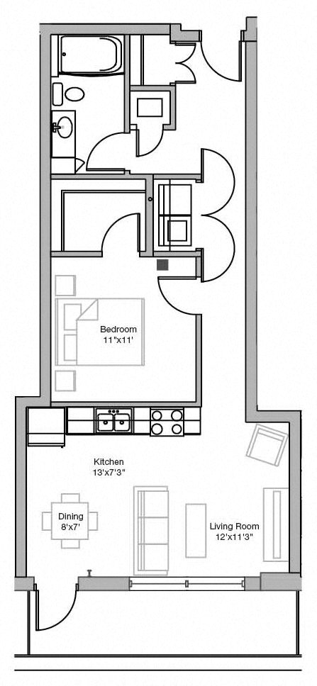 A Mill_Floor Plan Image at A-Mill Artist Lofts, Minneapolis, MN, 55414