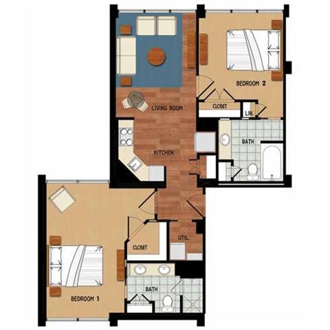 Caloosahatchee Floorplan Campo Felice Fort Myers Caloosahatchee Floorplan Campo Felice – Active 55+ Resort Style Rental Community, Fort Myers, FL