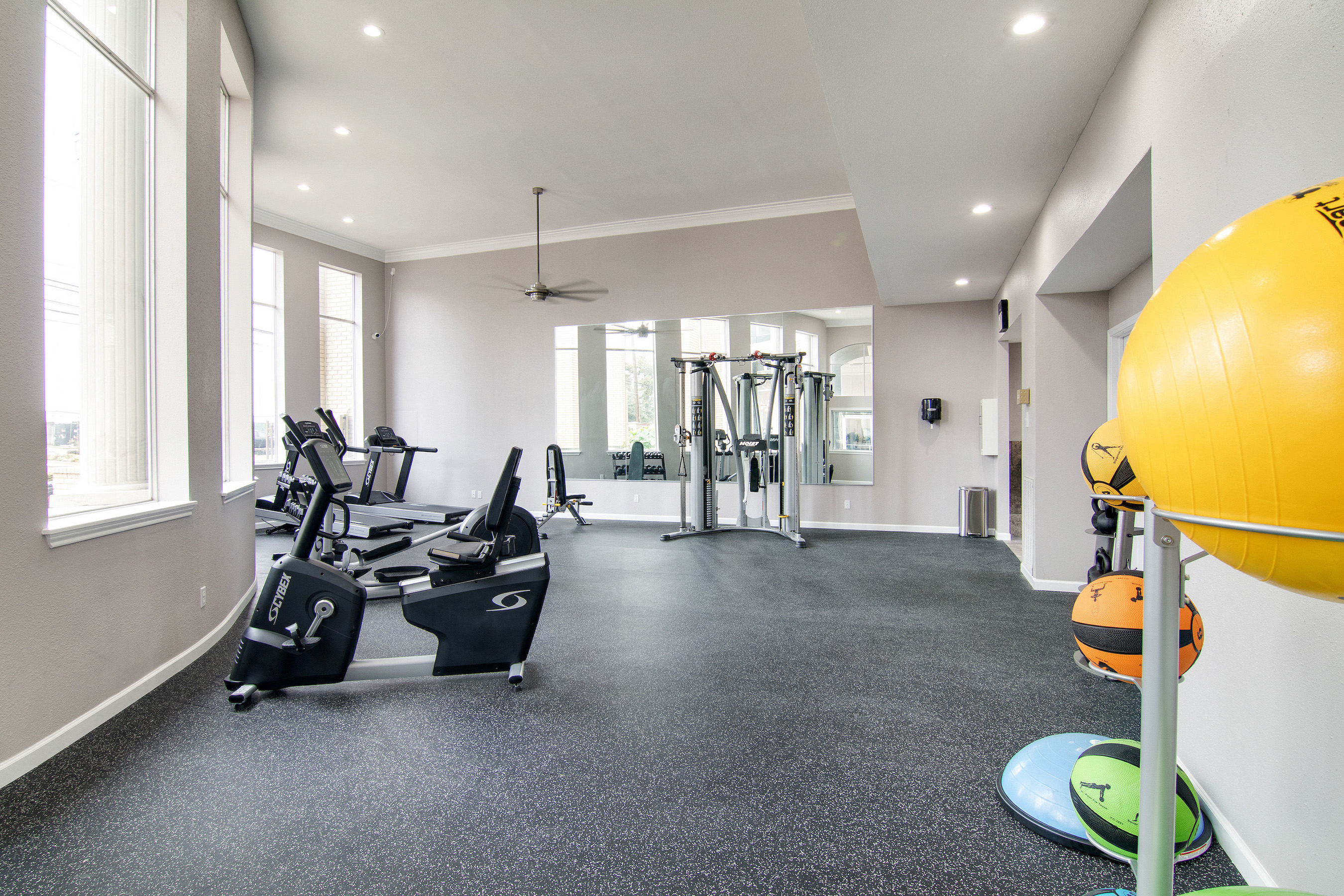 Professional Community Fitness Center at The Village at Bunker Hill in Houston, Texas
