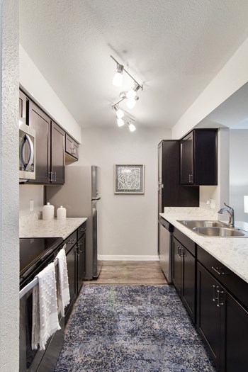 Fully Equipped Kitchen at The Village at Bunker Hill in Houston, Texas - Photo Gallery 11