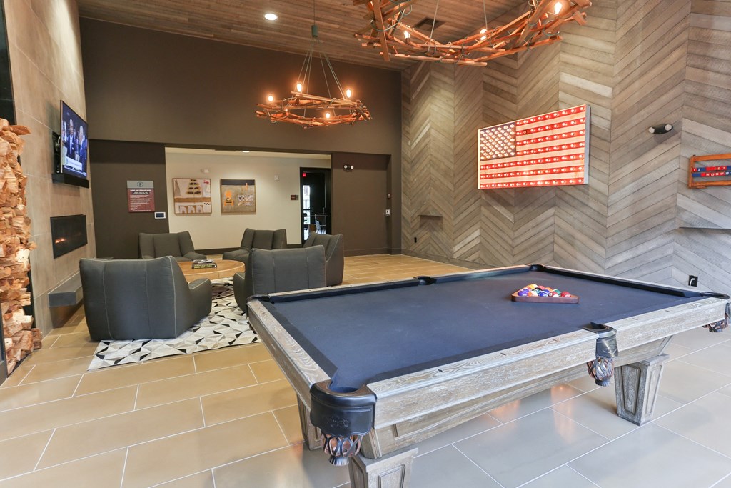 Clubhouse with Billiards Game Room at Fashion Center, Arizona