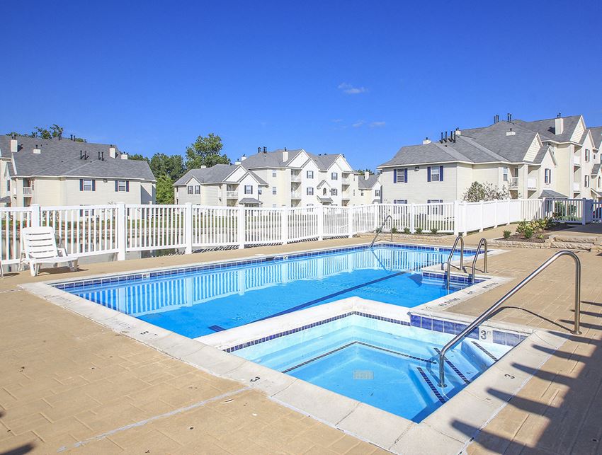 Outdoor Pool and Sundeck Sundeck Surrounding Outdoor Pool - Photo Gallery