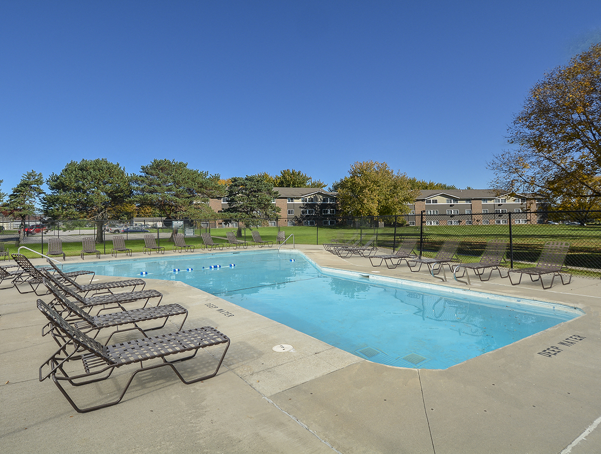 Lounge Chairs at the Pool Sundeck