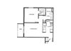 1 Bed 1 Bath ~ 515 Sq.Ft.
