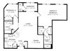 Two bedroom two bathroom at Dwell Vienna Metro Apartments