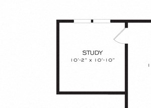 One bedroom one bathroom A3D Floorplan at Dwell Vienna Metro Apartments in Fairfax, VA