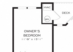 Two bedroom two bathroom B9DEN Floorplan at Dwell Vienna Metro Apartments in Fairfax, VA
