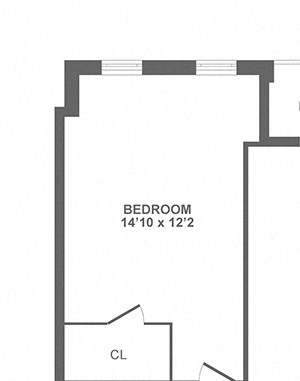 one bedroom balcony