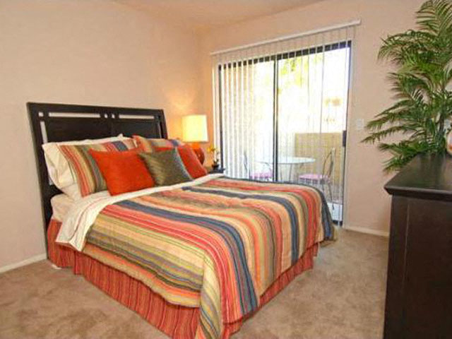 bedroom at Acacia pointe apartments in glendale az