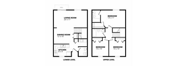 3 Bedroom 2.5 Bath