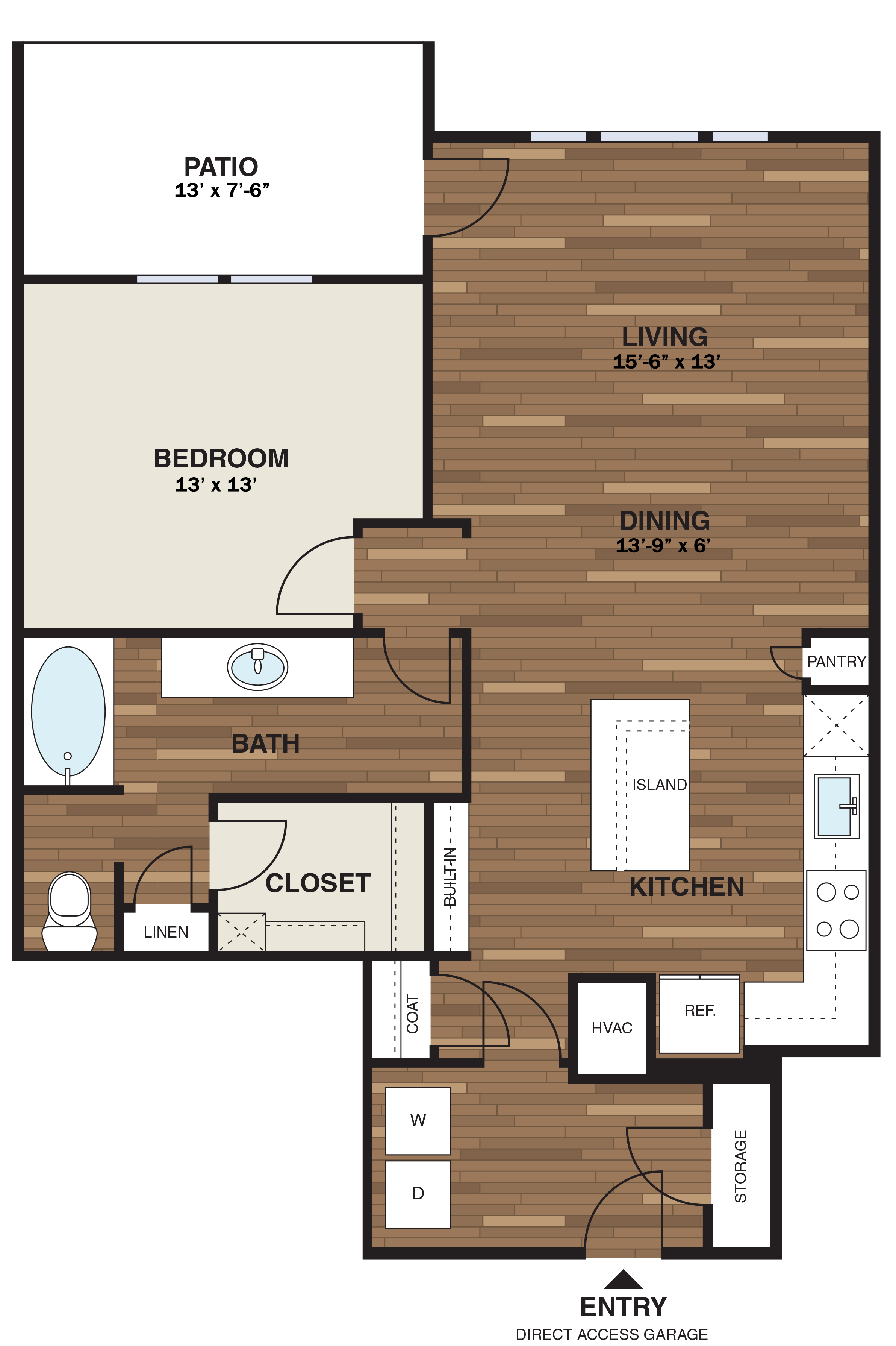 A16GG Floor Plan