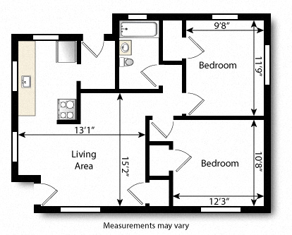 2 Bedroom
