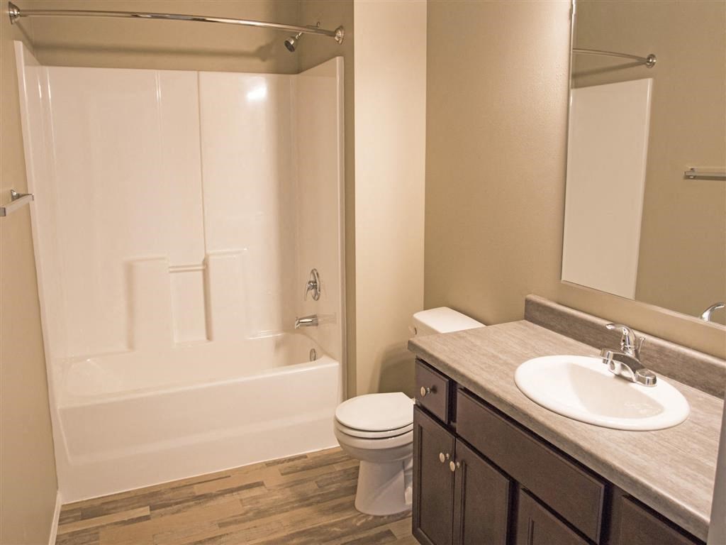 a bathroom with a sink toilet and a shower