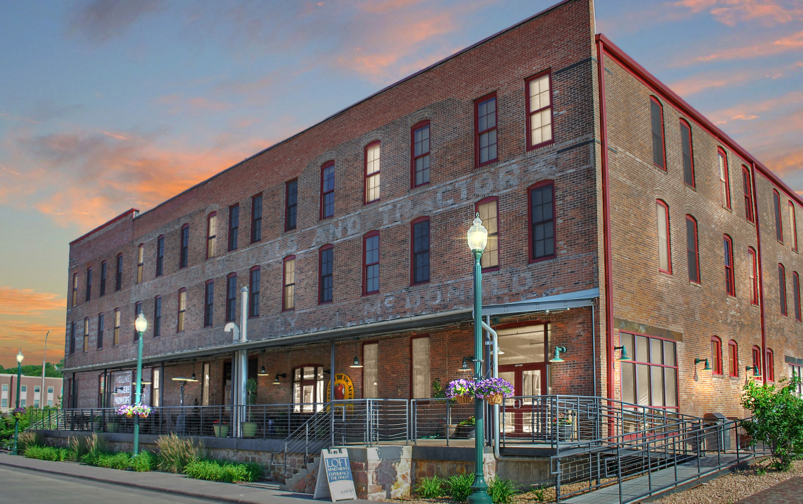Larson Square Lofts Apartments in Downtown Sioux Falls