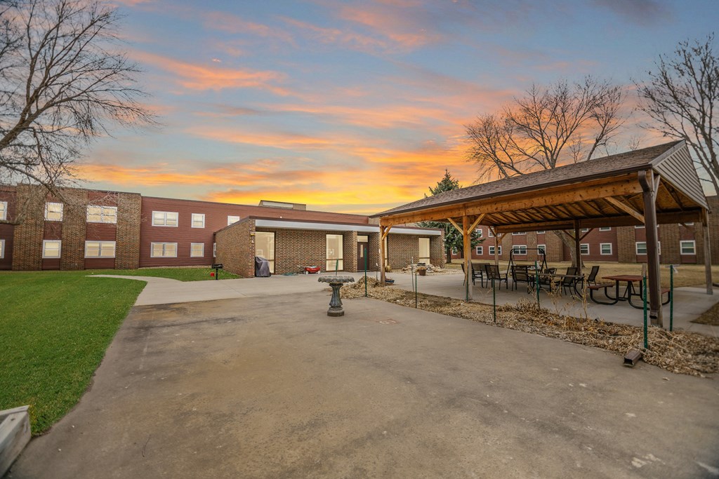 Outside of Meadowlawn Building