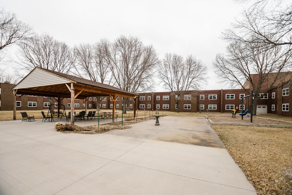 Outside of Meadowlawn Building