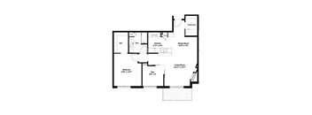 1 Bedroom / 1 Bathroom /w Den