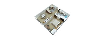 1 Bedroom / 1 Bathroom