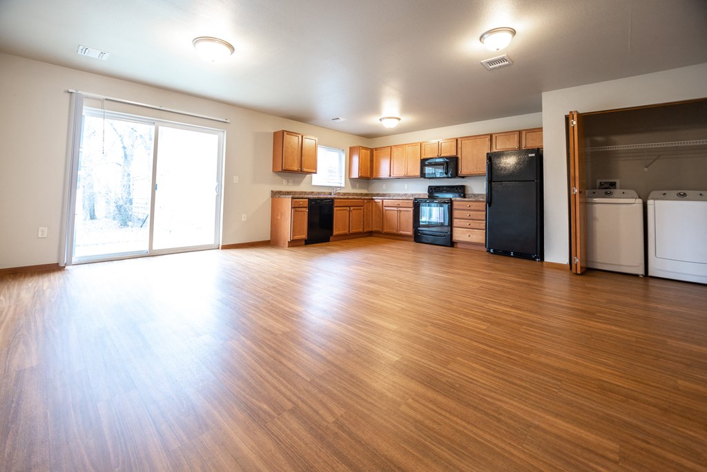 Kitchen and dining room