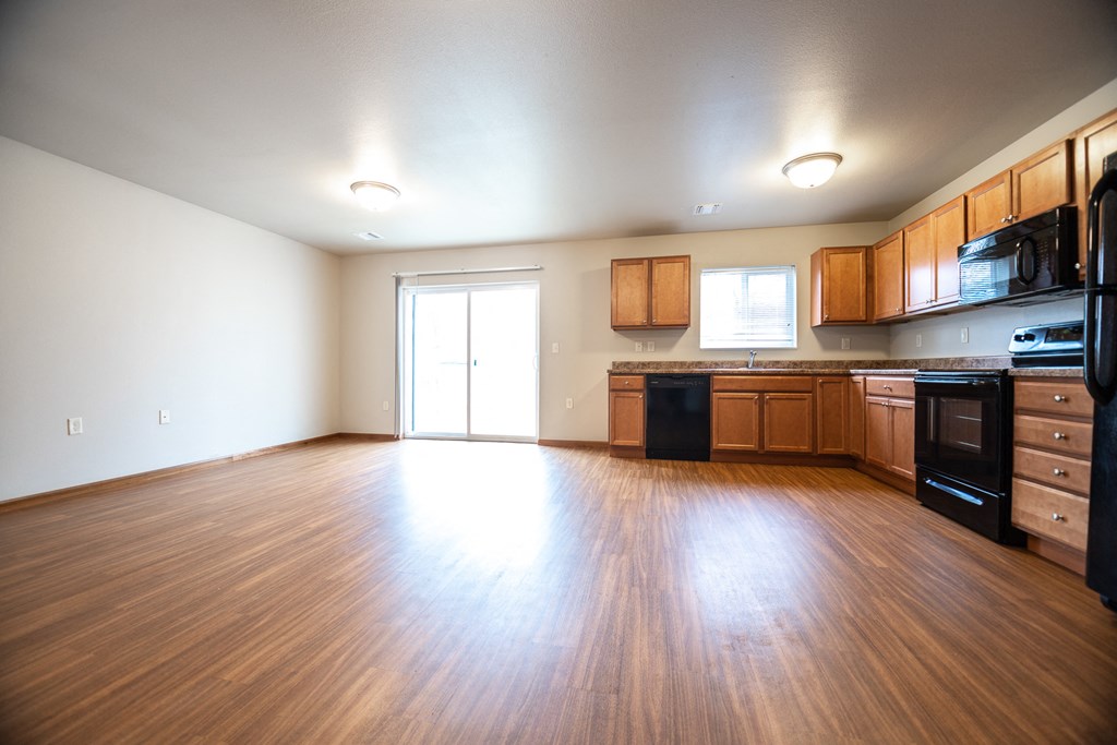 Kitchen and dining room