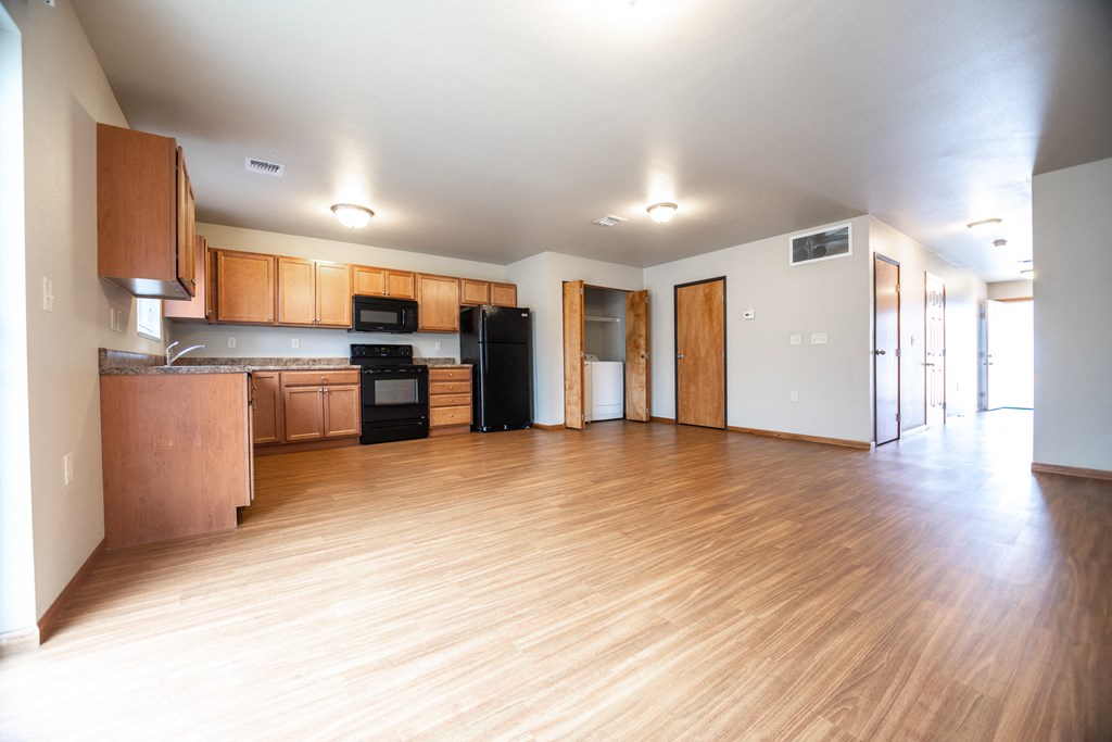 Kitchen and dining room