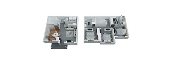 3 Bedrooms / 2 1/2 Bathrooms Townhome