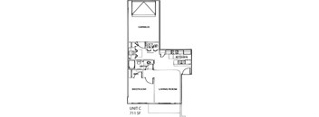 1 Bedroom / 1 Bathroom