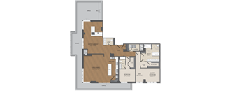 BD7 Floor Plan at The Acadia at Metropolitan Park, Arlington, VA, 22202