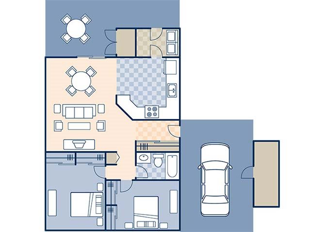 Saguaro Manor Legacy 937 Floor Plan 6