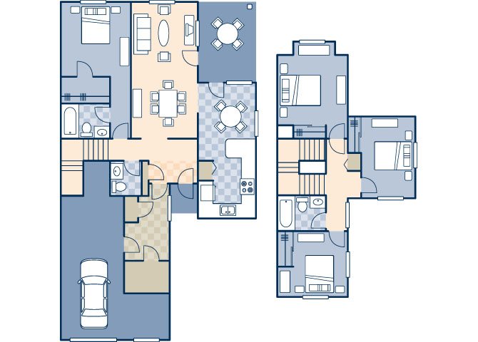 Saguaro Manor MilCon 1700 Floor Plan 12