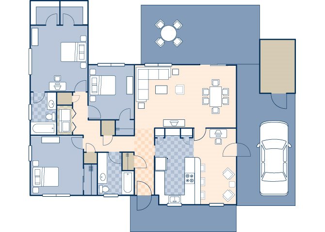 Freedom Estates 1350 Floor Plan 10