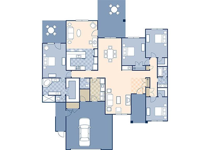 Wind Creek Village 2210 Floor Plan 25